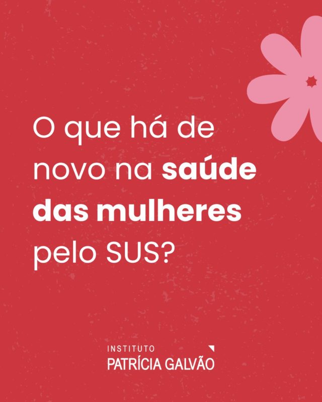 ✨💜 Saúde das mulheres no SUS: você sabia que existem novidades que ampliam direitos e cuidados essenciais?

Nos últimos meses, o Sistema Único de Saúde (SUS)  trouxe mudanças importantes que impactam diretamente a vida de mulheres de todas as idades. 

Essas mudanças reforçam o compromisso do SUS em oferecer atenção integral à saúde da mulher, garantindo informação, autonomia e acesso a cuidados de qualidade.

Deslize para conhecer todas as atualizações e entender o que mudou!

📌 Para informações confiáveis e detalhadas sobre acesso à saúde da mulher, consulte:

Ministério da Saúde (https://www.gov.br/saude/pt-br) 

#InstitutoPatríciaGalvão #SaúdeDaMulher #MinistérioDaSaúde #SUS #DireitoDaMulher #IgualdadeDeGênero