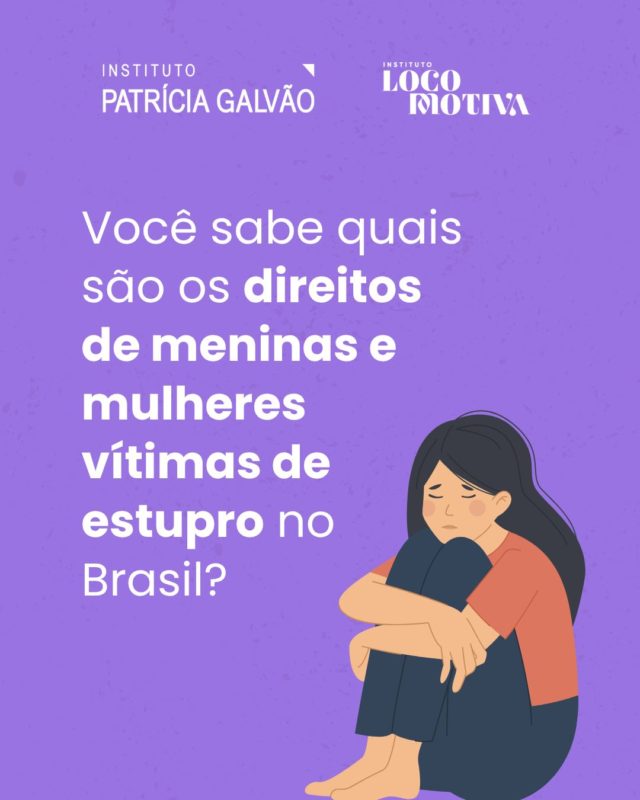 🔎 Você sabe em quais casos o aborto é permitido por lei no Brasil?

Mesmo com o tema em debate, muita gente ainda tem dúvidas. Hoje, o aborto é legal em três situações:

✅ Quando há risco à vida da gestante
✅ Em casos de anencefalia fetal
✅ Quando a gravidez é decorrente de estupro

De acordo com a pesquisa “Percepções sobre direitos de meninas e mulheres grávidas pós-estupro”, realizada pelo Instituto Patrícia Galvão em parceria com o @ilocomotiva, parte da população brasileira consegue identificar as situações em que o procedimento pode ser realizado em hospitais públicos, mas ainda há falta de informações confiáveis e atualizadas sobre o tema.

#InstitutoPatríciaGalvão #InstitutoLocomotiva #Estupro #EstuproDeVulnerável #ViolênciaSexual #Aborto#AbortoLegaleSeguro #DireitosSexuaiseReprodutivos #DireitosHumanos #GravidezIndesejada #InterrupçãoDaGravidez