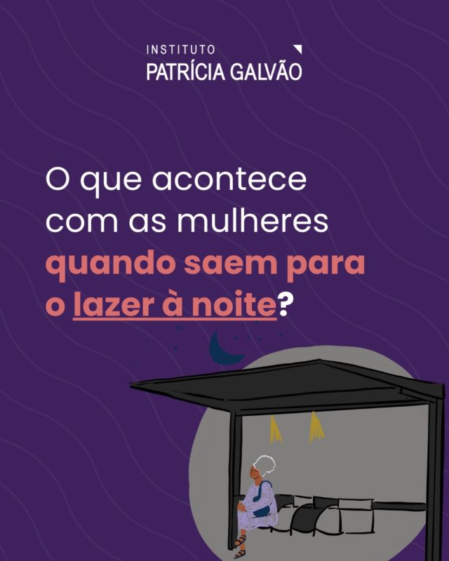 Como são as experiências das mulheres ao saírem à noite para o lazer?

Sair à noite para se divertir, distrair a mente, encontrar as amigas e celebrar a vida deveria ser uma atividade tranquila para as mulheres. No entanto, para muitas, isso se transforma em um ambiente marcado pela insegurança e pela violência.

Dados da pesquisa Mulheres e mobilidade noturna: percepções sobre (in)segurança nos momentos de lazer, realizada pelo Instituto Patrícia Galvão, em parceria com o @ilocomotiva e com apoio da @uber_br, mostram que 98% das mulheres que saem à noite sentem medo e 86% sentem muito medo de passar por uma situação de violência durante seus trajetos de ida e volta.

Sejam físicas, simbólicas ou estruturais, todas as formas de violências acabam transformando algo simples em um percurso tenso, que exige cuidado redobrado e interfere diretamente no direito das mulheres de ocupar a cidade com segurança.

🔗 Confira outros dados da pesquisa em agenciapatriciagalvao.org.br e saiba mais! (link na bio)

Ilustrações: Sofia Lima

#InstitutoPatríciaGalvão #ViolênciaContraAsMulheresNosDeslocamentos #InsegurançaNosDeslocamentos #MulhereseMobilidadeNoturna #LazerANoite #DireitosDasMulheres #Cidades
