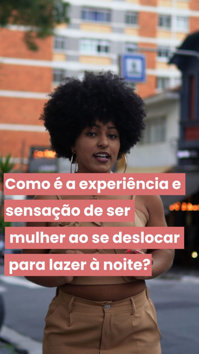 Quando falamos sobre a experiência das mulheres ao se deslocarem à noite para lazer, a realidade mostra: tudo fica mais difícil.

A pesquisa “Mulheres e mobilidade noturna: percepções sobre (in)segurança nos momentos de lazer”, realizada pelo Instituto Patrícia Galvão em parceria com o @ilocomotiva e com apoio da @uber_br, revela que 58% das mulheres apontam a segurança como o principal fator na escolha do meio de transporte nesses deslocamentos.

E não são só os números que dizem isso — as próprias mulheres confirmam na prática. A jornalista Patrícia Santos (@afropatysantos) foi às ruas ouvir relatos reais, de mulheres reais.

Assista ao vídeo completo e veja como essas vivências de insegurança se repetem, mesmo em trajetórias diferentes.

Para que todas as mulheres possam exercer sua autonomia com liberdade e segurança!

🔗 Confira a pesquisa completa em agenciapatriciagalvao.org.br.

#InstitutoPatríciaGalvão #ViolênciaContraAsMulheresNosDeslocamentos #InsegurançaNosDeslocamentos #MulhereseMobilidadeNoturna #LazerANoite #DireitosDasMulheres #Cidades