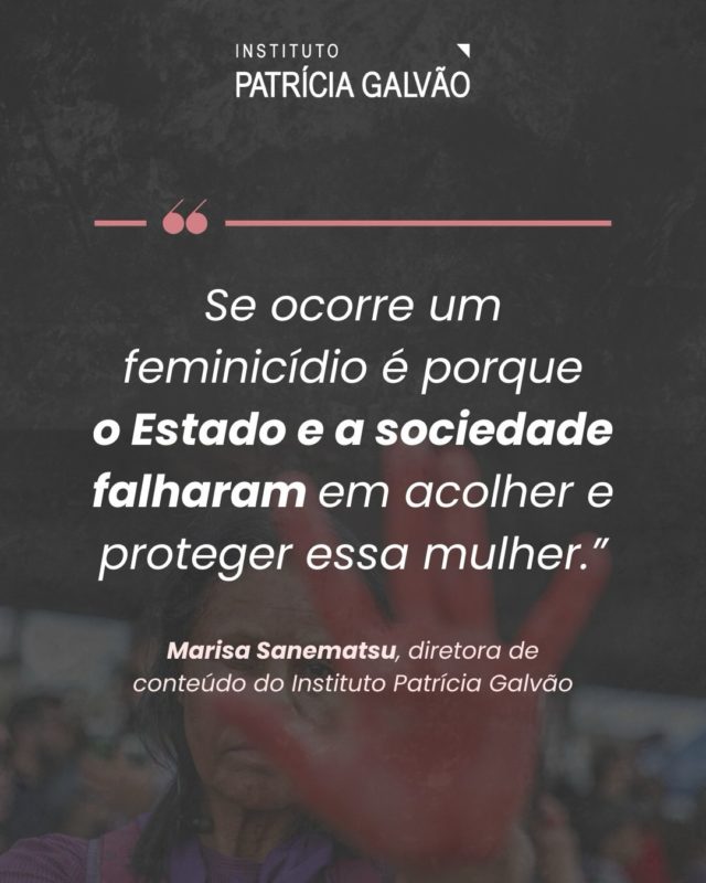 🥀 Os casos recentes de violência contra mulheres no Brasil mostram um cenário que já não pode ser tratado como surpresa ou como tragédia isolada. A cada novo caso, fica evidente o que especialistas, organizações e movimentos feministas alertam há décadas: a violência é sistemática, previsível e atravessa todas as dimensões da vida das mulheres.

Quando o Estado não garante atendimento adequado, acolhimento, investigação e políticas de prevenção, a violência se repete. Quando a sociedade naturaliza essas notícias, silencia ou minimiza a violência de gênero, ela também contribui para a manutenção desse ciclo.

Falar de feminicídio é falar do que poderia ter sido evitado. É falar de vidas rompidas por um sistema que falha antes, durante e depois da violência. E é exigir que a proteção das mulheres seja tratada como prioridade real.

#InstitutoPatríciaGalvão #Feminicídio #TentativadeFeminicídio ViolênciaContraMulheres ViolênciaDoméstica CiclodaViolência BastadeFeminicídio PelaVidaDasMulheres