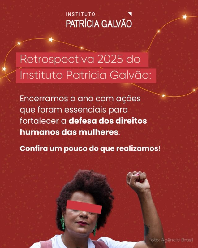 ✨ Vem conferir a nossa retrospectiva do ano!

Fechamos mais um ano de trabalho, articulação e compromisso com os direitos das meninas, mulheres e pessoas que gestam. 

Queremos ouvir você: o que não pode faltar no nosso site e nas redes em 2026?

#InstitutoPatriciaGalvão #Retrospectiva2025 #DireitosDasMulheres